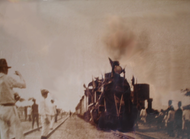 Primer tren en Tuluá - Agosto 24 1924